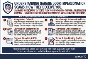 How Do Scammers Impersonate a Trusted Garage Door Company?